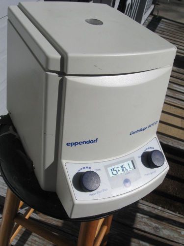 Eppendorf 5415D Micro centrifuge w/ rotor, rotor lid &amp; 6 month warranty