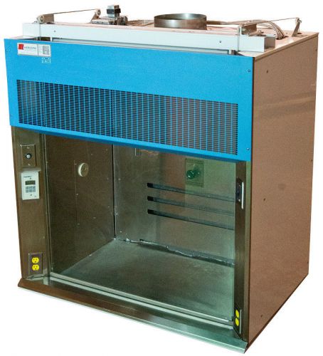 Microzone mfh-48-ba-s stainless fume hood with tsi everwatch monitor 40x20x36 for sale