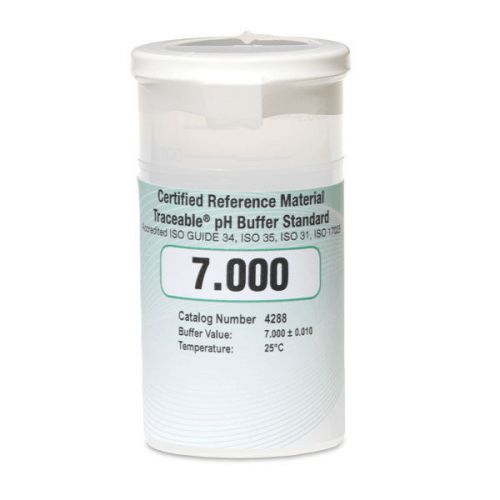 Traceable One-Shot pH Buffer Standards Reference Material 100mL - 7.000 6 pk