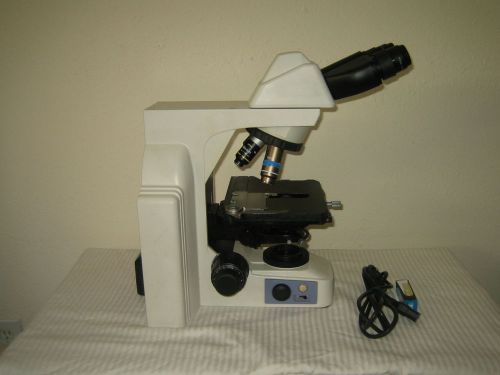 Nikon eclipse e400 microscope 3 objectives 4x 10x 100x oil quintuple turret for sale