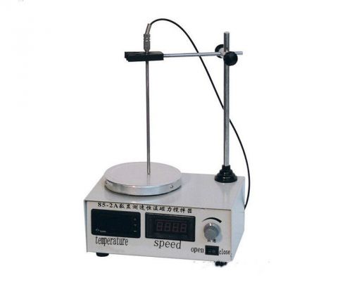 New Magnetic Stirrer heating plate mixer Digital Display Speed &amp; temp 220V H