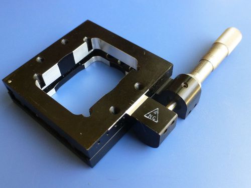 Newport 425A Precision Linear Translation Stage w/ Vernier Micrometer, Modified