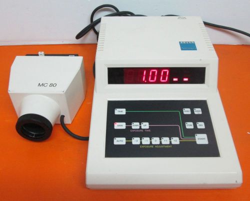 ZEISS GERMANY EXPOSURE ADJUSTMENT CONTROLLER WITH MC80 CAMERA