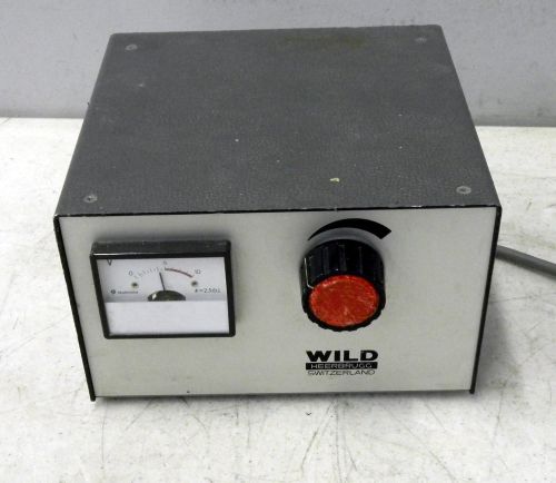 Wild Heerbrugg MTR-19 MTr 19 110-250VAC Output 0-8V 6.3A Power Supply