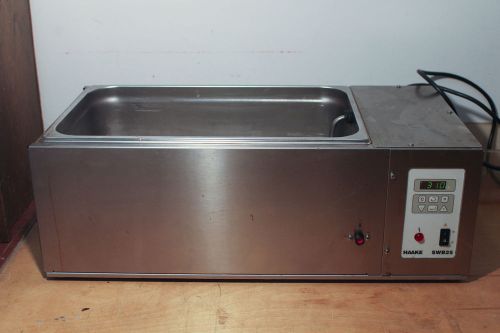 Haake swb25 shaker water bath dubnoff shaking waterbath heater heating incubator for sale