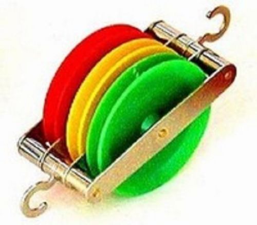Triple parallel pulley three-color 50mm for sale