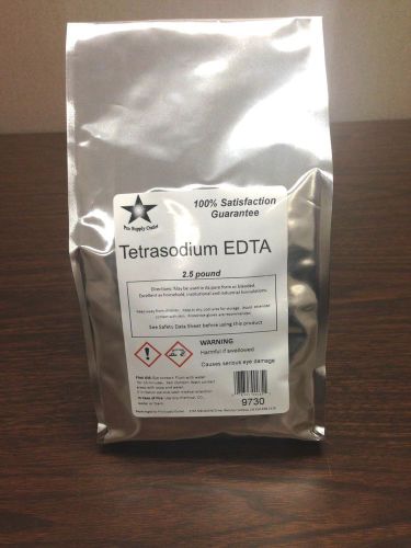 Tetrasodium EDTA 2.5 Lb. Pack FREE SHIPPING!!