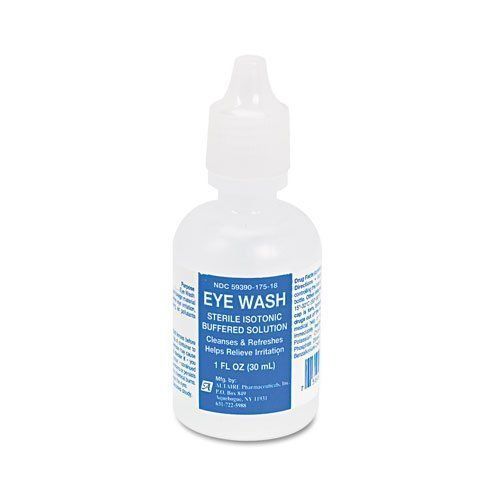 First aid only eyewash saline solution, 1 oz. bottle, ea - fao6011 for sale