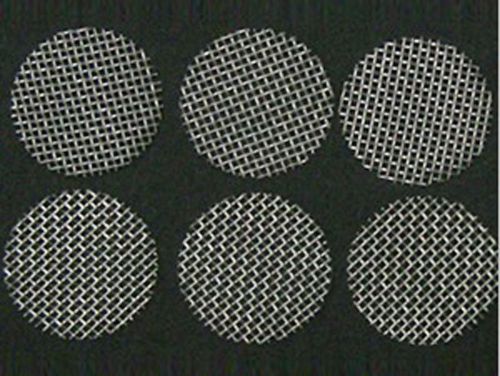 100pcs ?20*0.15mm T304 Stainless steel Round Mesh Disc Sheet for buttery #U0U