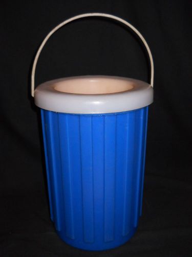 Nalgene Blue 4000mL Insulated Round Bottom Flask Carrier Holder w/ Handle
