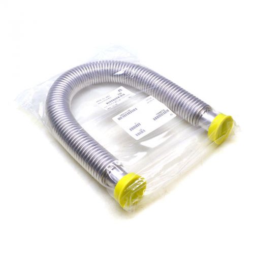 (new) mks/hps stainless kf/nw-40 medium-wall 30&#034; bellows flex hose/tube kf40 for sale