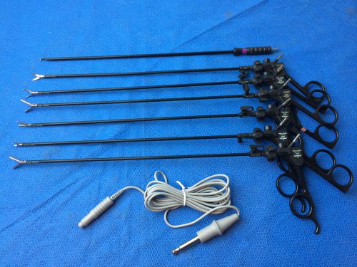Storz laparoscopic set 5mm x 33cm monopolar electrosurgical + stryker hook for sale