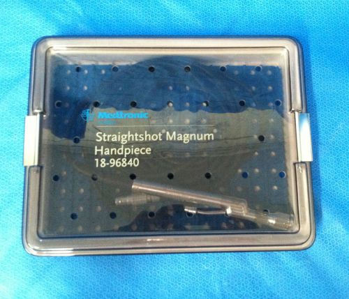 Medtronic XOMED Straightshot Magnum Handpiece 18-96200 with Case 18-96840