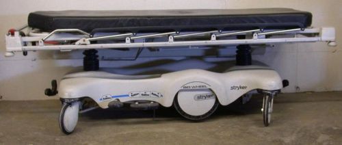 Stryker 721 glideaway hospital emergency transport gurney stretcher &amp; big wheel for sale