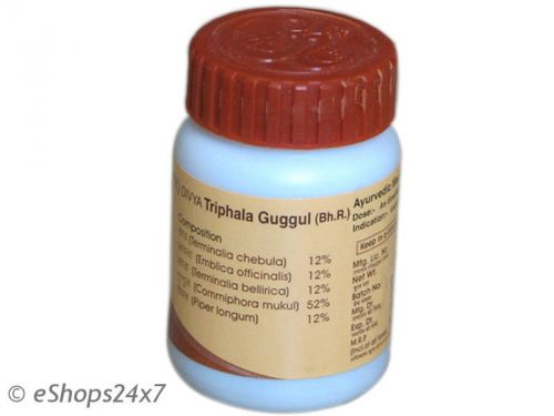 Divya Triphala Guggulu-Natural Detoxifier Weight Loss Swami Ramdeva??s Patanjali
