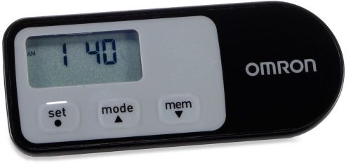 Omron hj-321 tri-axis pedometer automatic reset ( black ) for sale