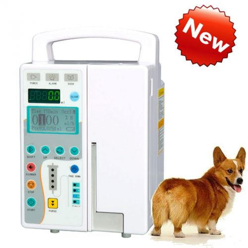 New vet veterinary  visual infusion pump medical with kvo automatic voice alarm for sale
