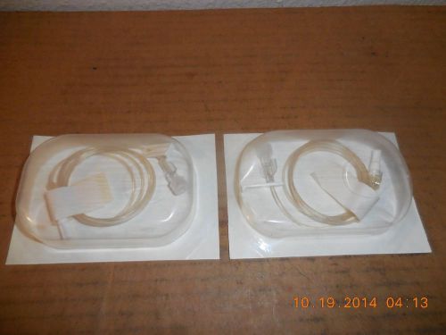 Two(2)  14696-28  hospira  minibore extension set  29 inch non-dehp latex free for sale