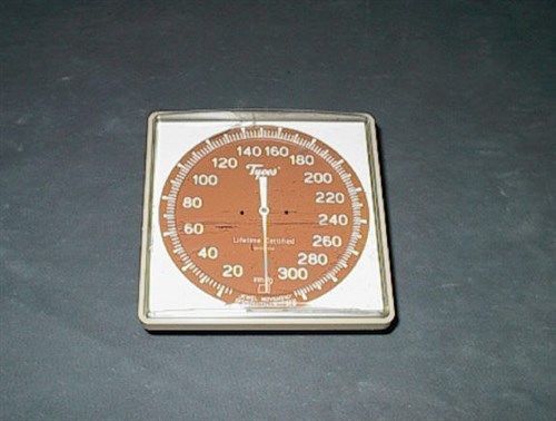 Tycos blood pressure sphygmomanometer wall mount gauge for sale