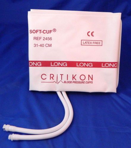 Critikon Soft-Cuf Large Adult Long Blood Pressure Cuff 2456 - 20 Pack - NEW