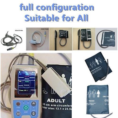 Full configue contec pm50 ambulatory blood pressure,patient monitor nibp spo2 pr for sale