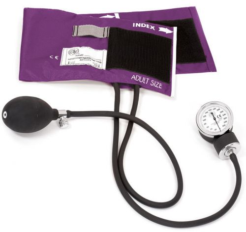 Premium aneroid sphygmomanometer presented in purple for sale