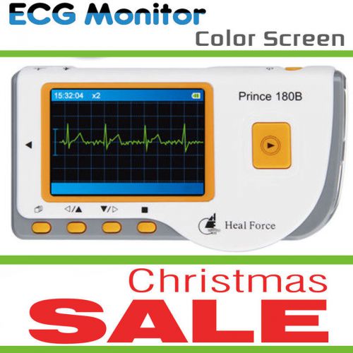 Portable Heart ECG Monitor portatil Electrocardiogram Electrocardioscanner+USB