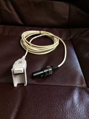 SPACELABS SPO2 ADAPTER CABLE MADE IN USA 1 YEAR WARRANTY