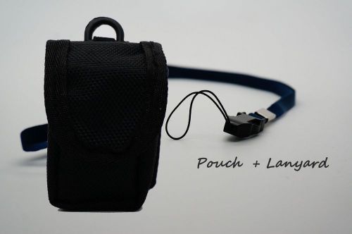 Hot sale!! Soft black case for CONTEC fingertip pulse oximeter,free rope,lanyard