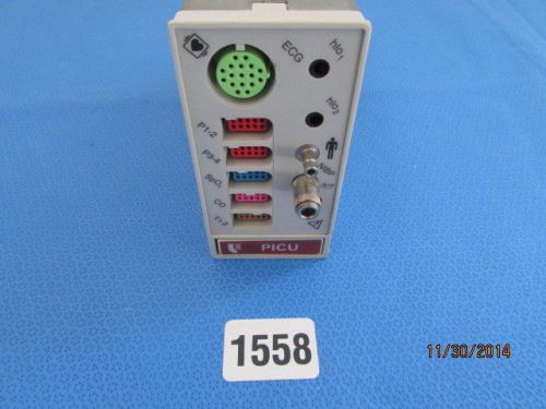 Spacelabs Module 90496 UltraView Command Patient Monitoring ECG SP02 NIBP CO1558