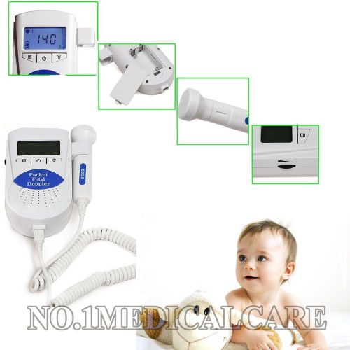 Lcd display baby heart monitor sonoline b with 3mhz probe from contec factory for sale