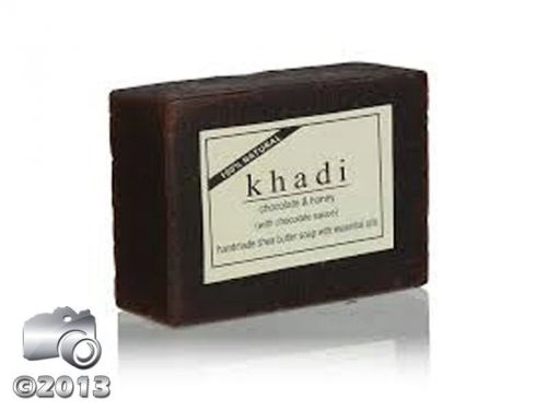100% PURE KHADI HERBAL PRODUCT HONEY WITH CHOCOLATE SAUCE SOAP CONTAINS SHEA