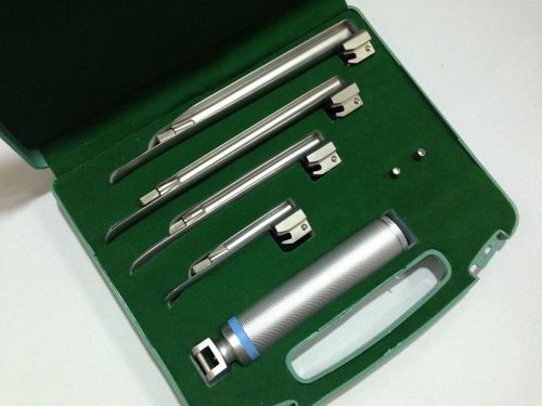 Miller Laryngoscope Set Conventional - 4 blades 1 handle
