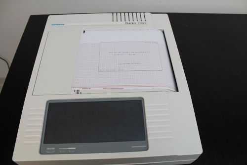 Siemens burdick e550 electrocardiograph ecg monitoring system for sale