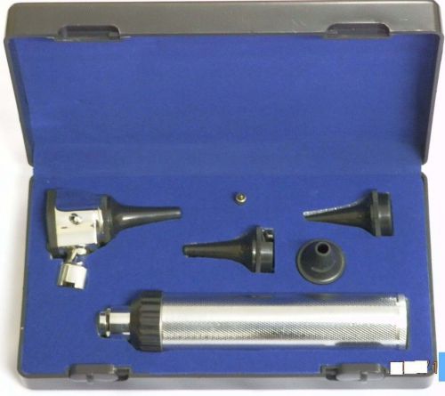 Otoscope diagnostic set, made of brass, whitest led illumination, for sale