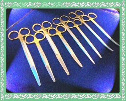 4 TC METZENBAUM + 4 T/C MAYO DISSECTING SCISSORS  TUNGSTEN CARBIDE INSERTS