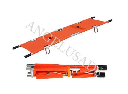 Medical emergency aluminum alloy folding portable stretcher equipment camilla for sale