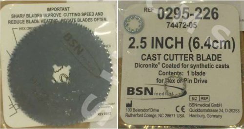 BSN M-PACT 2.5&#034; Dicronite Coated Cast Cutter Saw Blade Hex Or Pin Drive USA  New