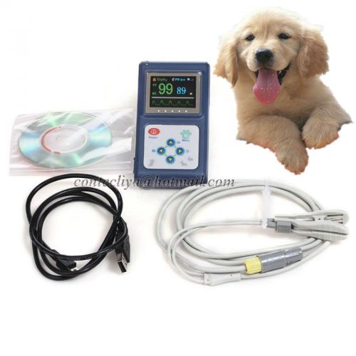 Software Handheld VET Use Pulse Oximeter,Veterinary Oximeter for Amimals,Pets