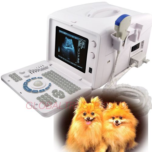 * animal veterinary vet ultrasound machine scanner w convex probe 3d software for sale