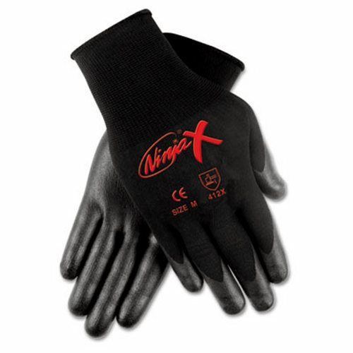 Memphis Ninja X Bi-Polymer Coated Gloves, Small, Black (CRWN9674S)