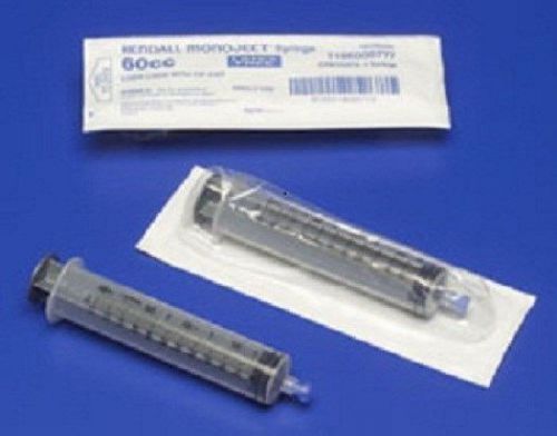 Syringe LuerTip Monoject 60 ml 60 cc Sterile Wrap, Luer