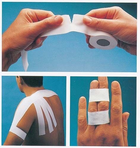 New Zinc Oxide Tape Sports Training Strapping Physio Tape Joint Support Therapy