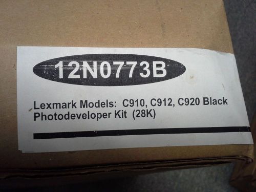 Genuine Lexmark Black Photodeveloper Kit - 28000 Page - LEX12N0773B