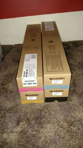 Sharp OEM MX-36NTCA,MX-36NTMA,MX-36NTYA, MX-36NTBA Full set.