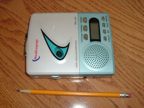 World Language Repeater cassette tape player to learn languages 405S MKL-02S
