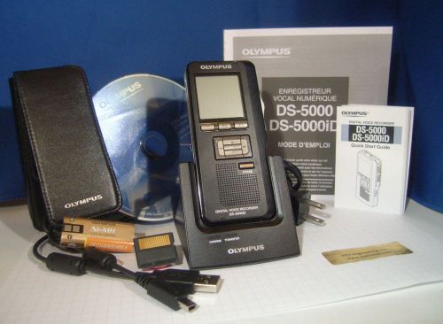 Olympus ds-5000 professional digital recorder for sale