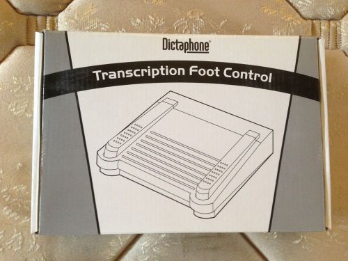 Dictaphone Transcription Foot Control Pedal NEW in BOX