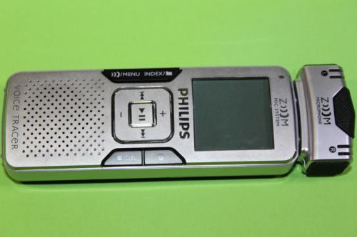 Diktiergerat Philips Dictaphone Digitaler Zoom LFH0884 mit zusatzlichem Mikrofon