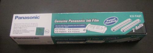 NEW GENUINE Panasonic KX-FA91 Replacement Fax Ink Film,2 rols